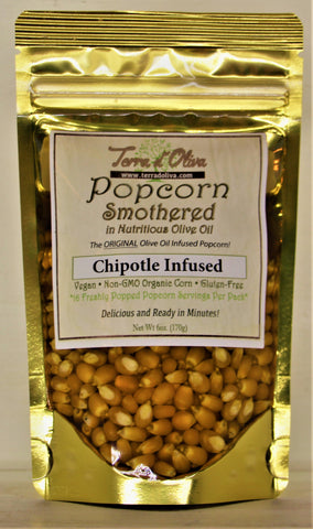 Chipotle Olive Oil Infused Popcorn Kernel Pour N Pop