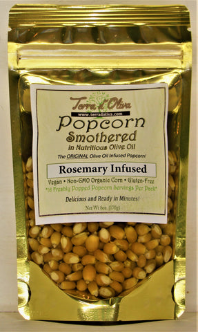 Rosemary Infused Olive Oil Infused Popcorn Kernel Pour N Pop